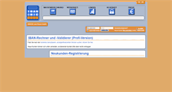 Desktop Screenshot of iban-bic.com